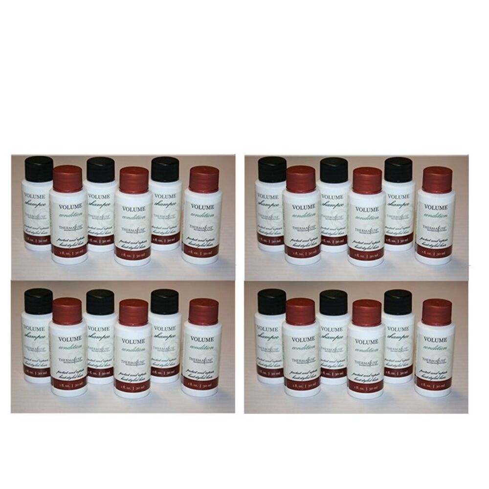 Thermafuse Volume Shampoo & Conditioner 1oz (Pack of 12) 1 set
